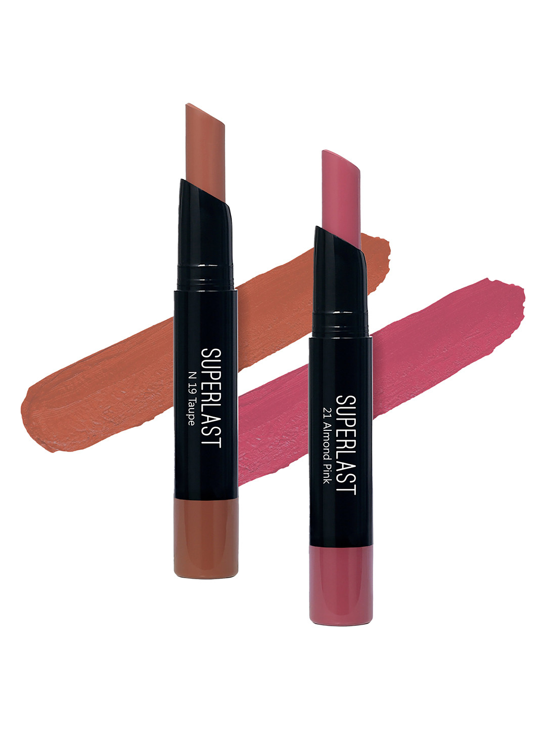 ME-ON Set of 2 Superlast Matte Lipstick - Shade 19 & 21