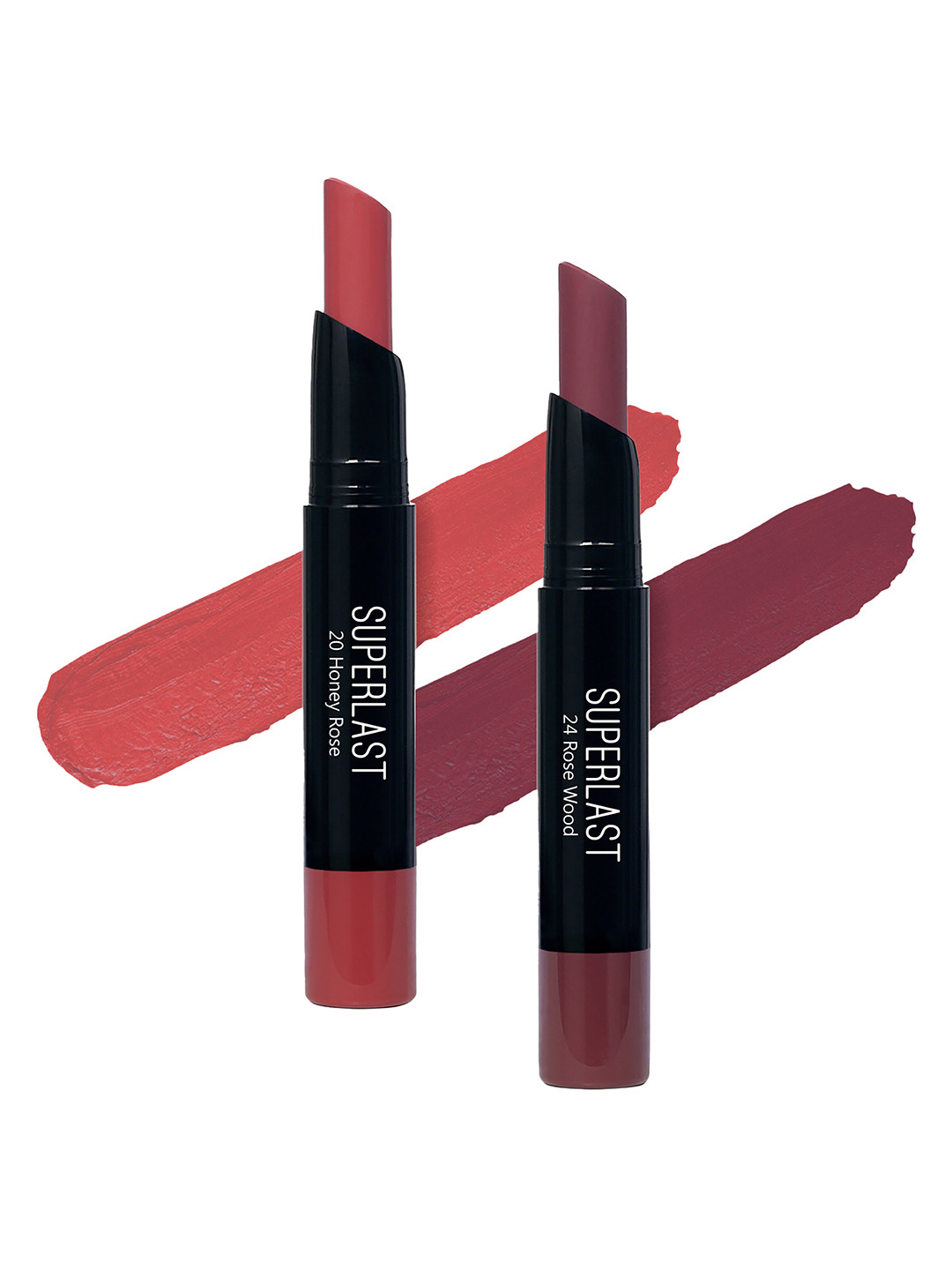 ME-ON Set of 2 Superlast Matte Lipstick - Shade 20 & 24