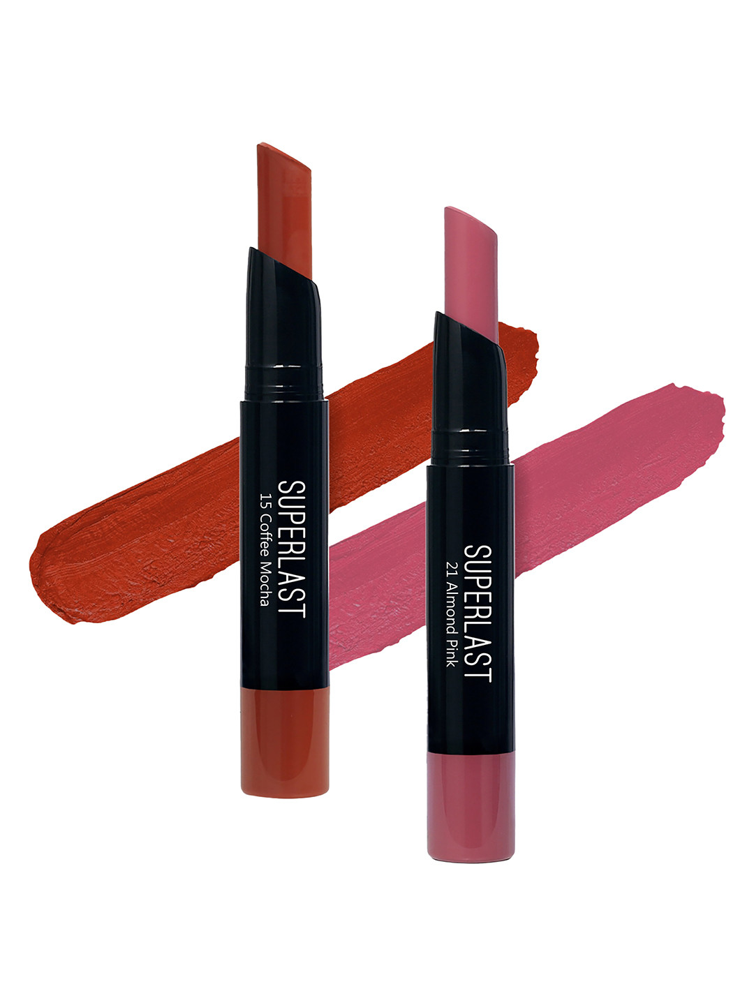 ME-ON Set of 2 Superlast Matte Lipstick - Shade 15 & 21