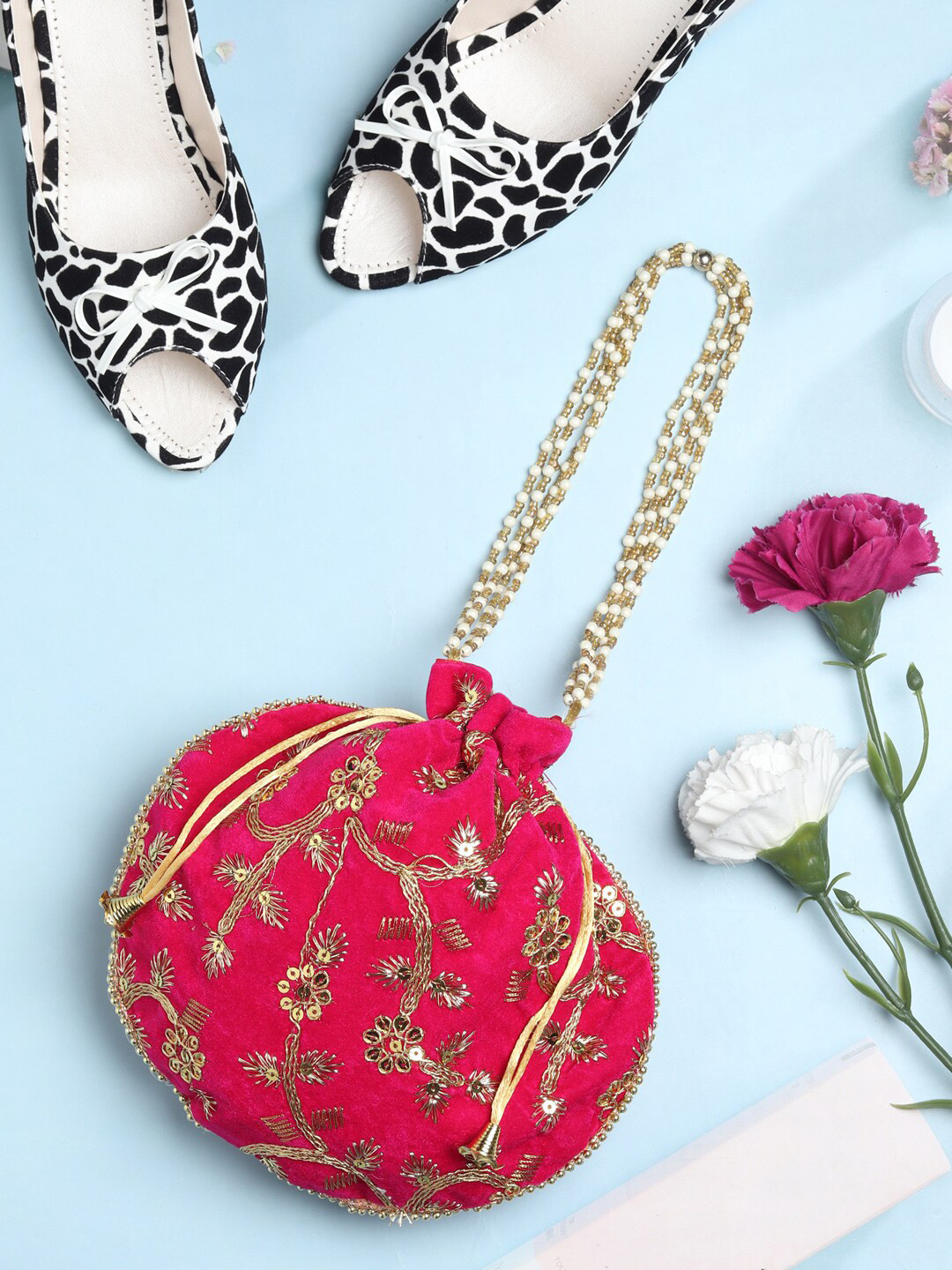 LIKAA Bridal Embroidered Potli