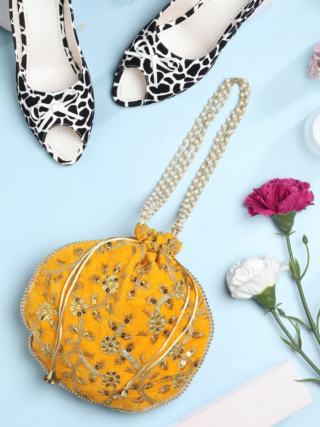 LIKAA Bridal Embroidered Potli