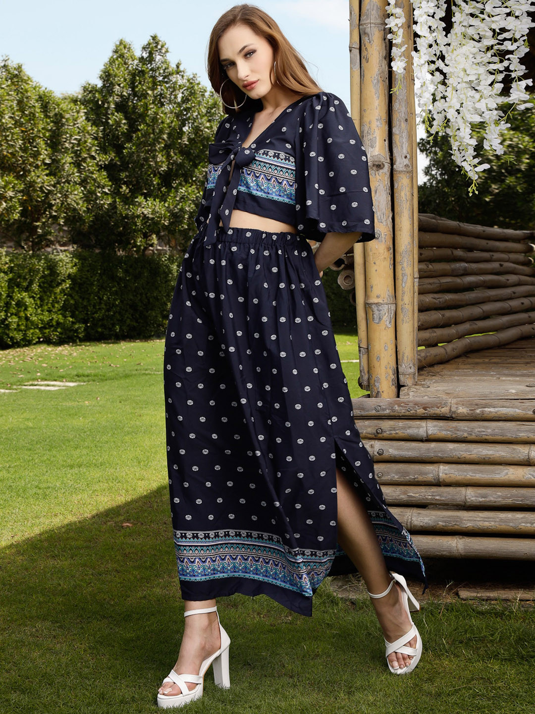 Sera Women Butta Printed Co-Ords