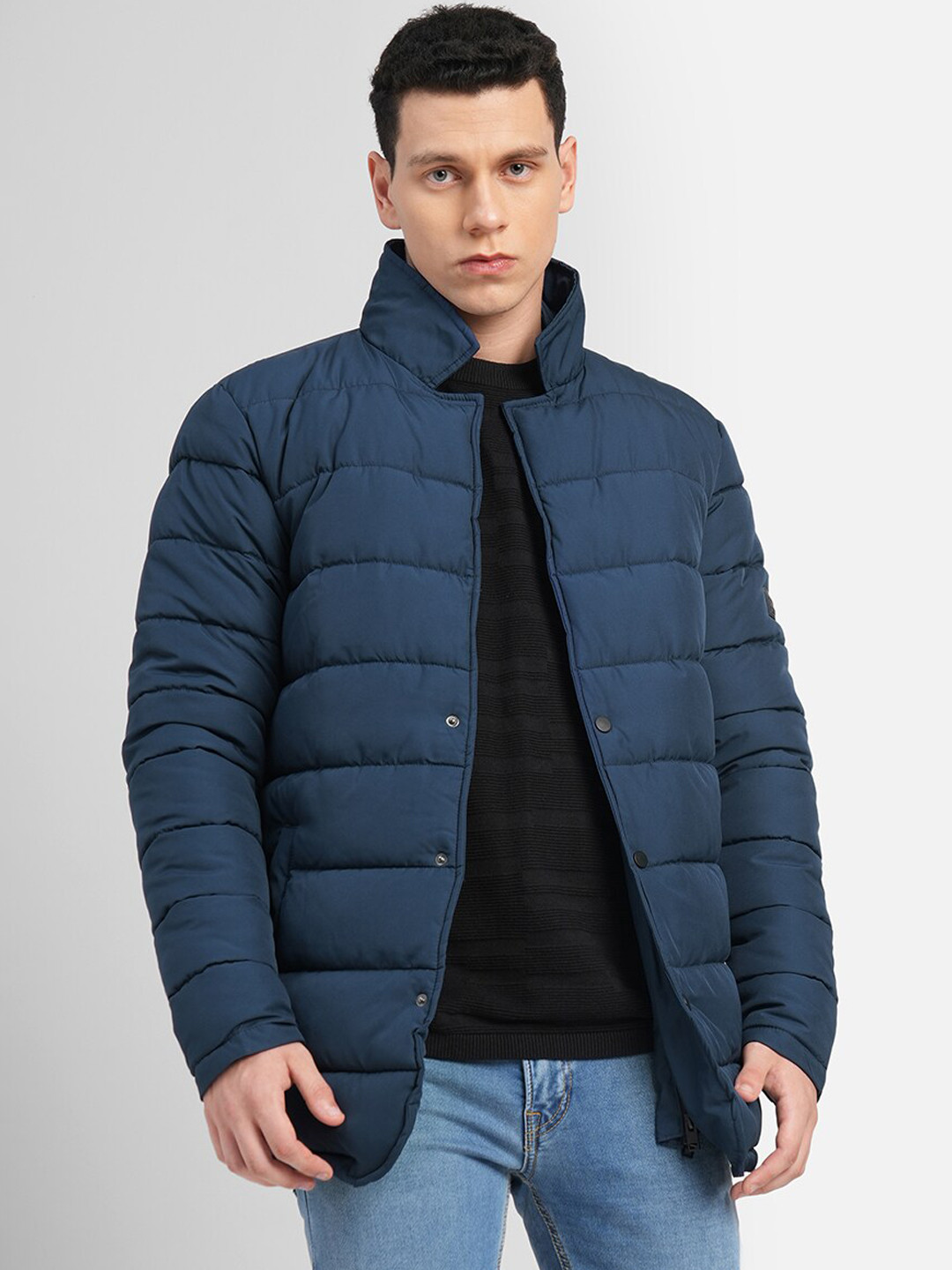 Jack & Jones Men Longline Puffer Jacket