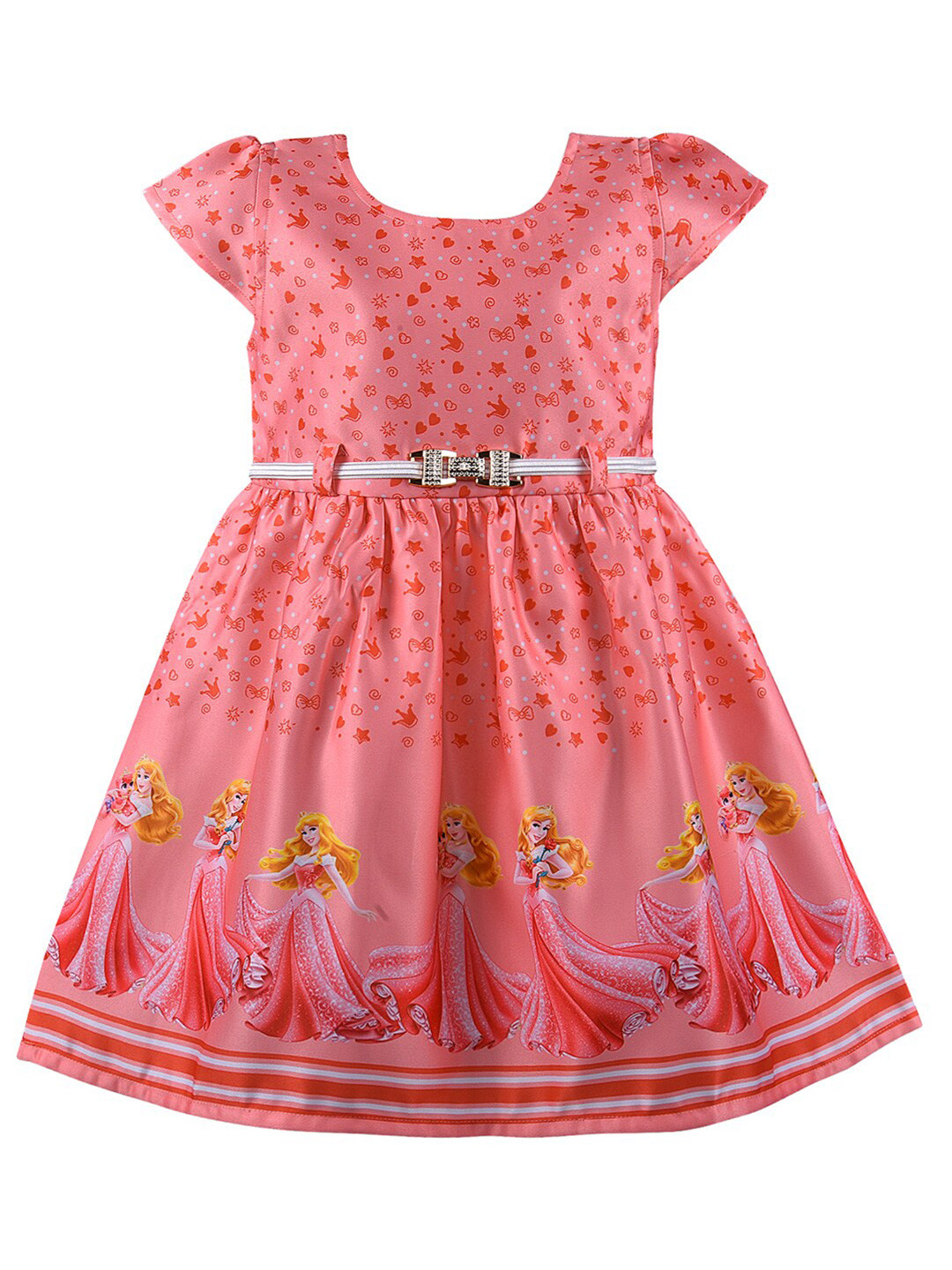 Wish Karo Girls Aurora Satin Dress