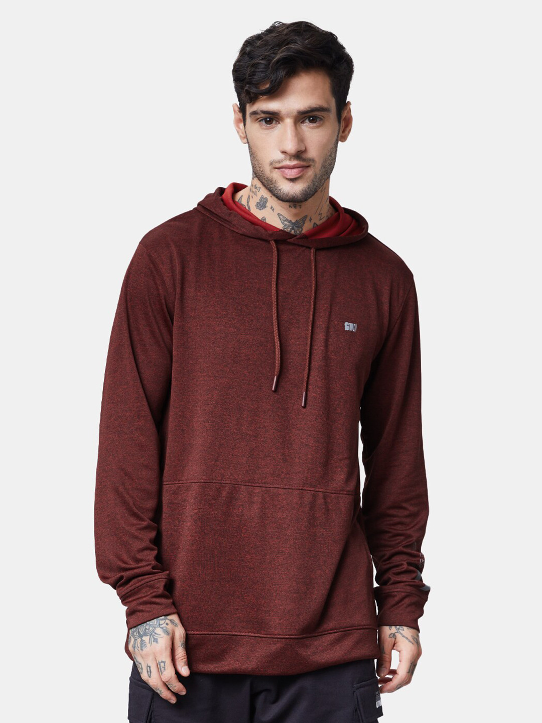The Souled Store Hooded Pullover Sweatshirt