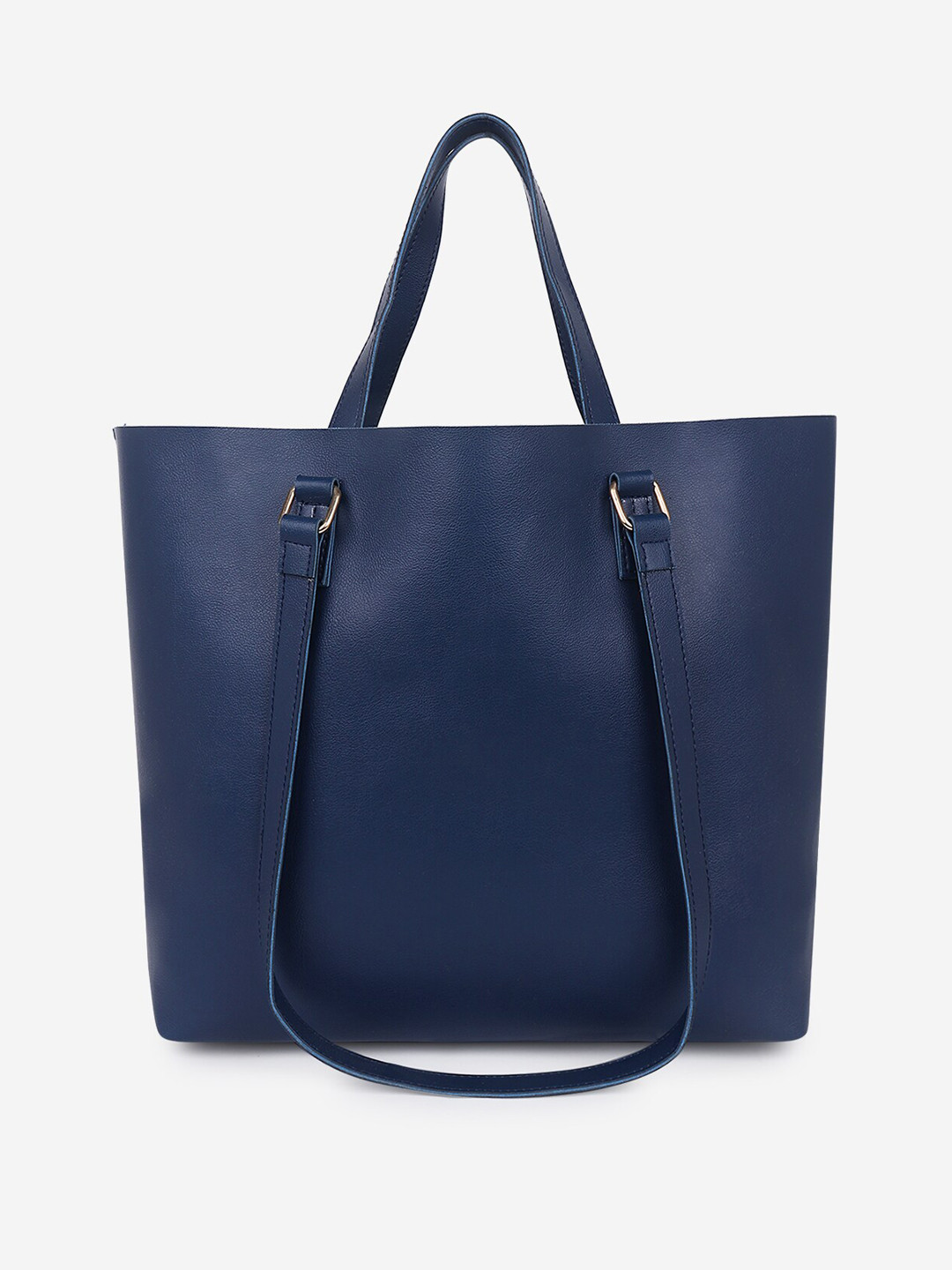 Black Spade PU Structured Handheld Bag