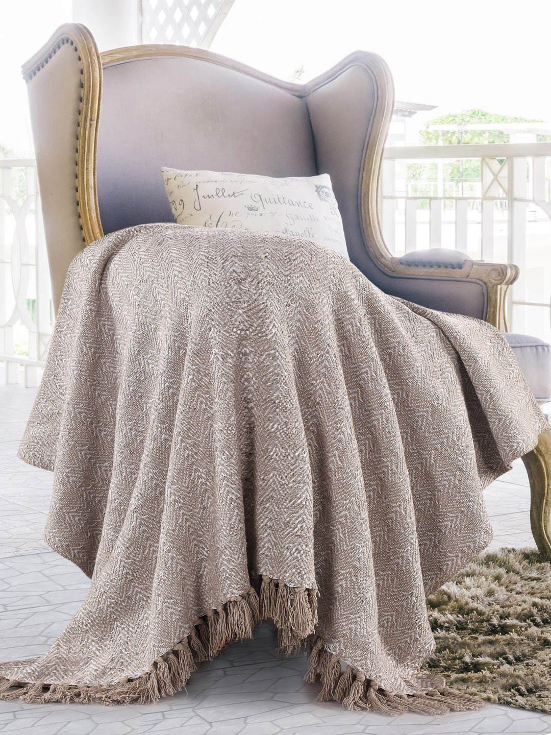 SASHAA WORLD Self-Designed Cotton Throws