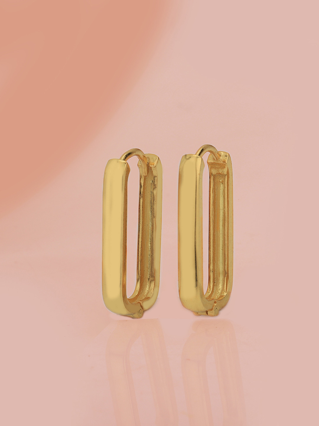 Carlton London Oval Drop Earrings