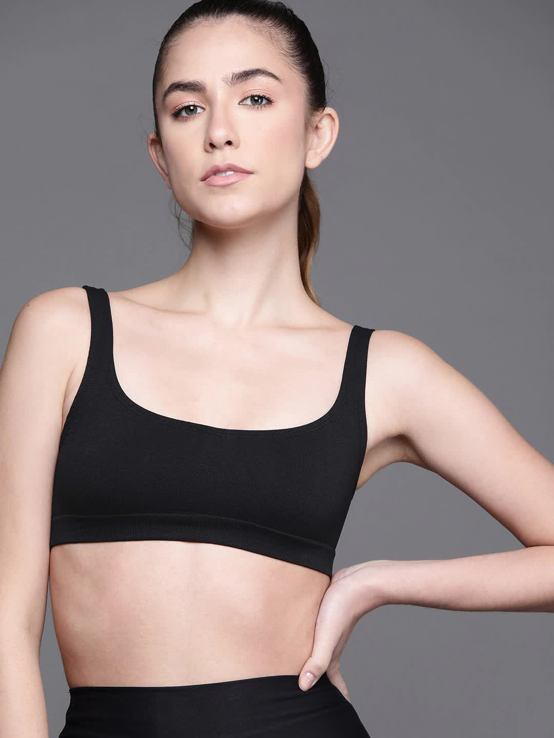 Inddus Non Wired Non Padded Seamless Bra Top