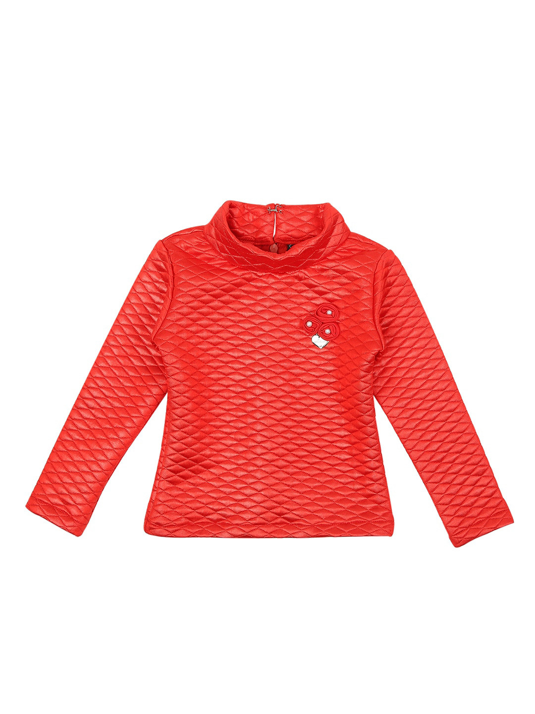 Actuel Embellished Print Top