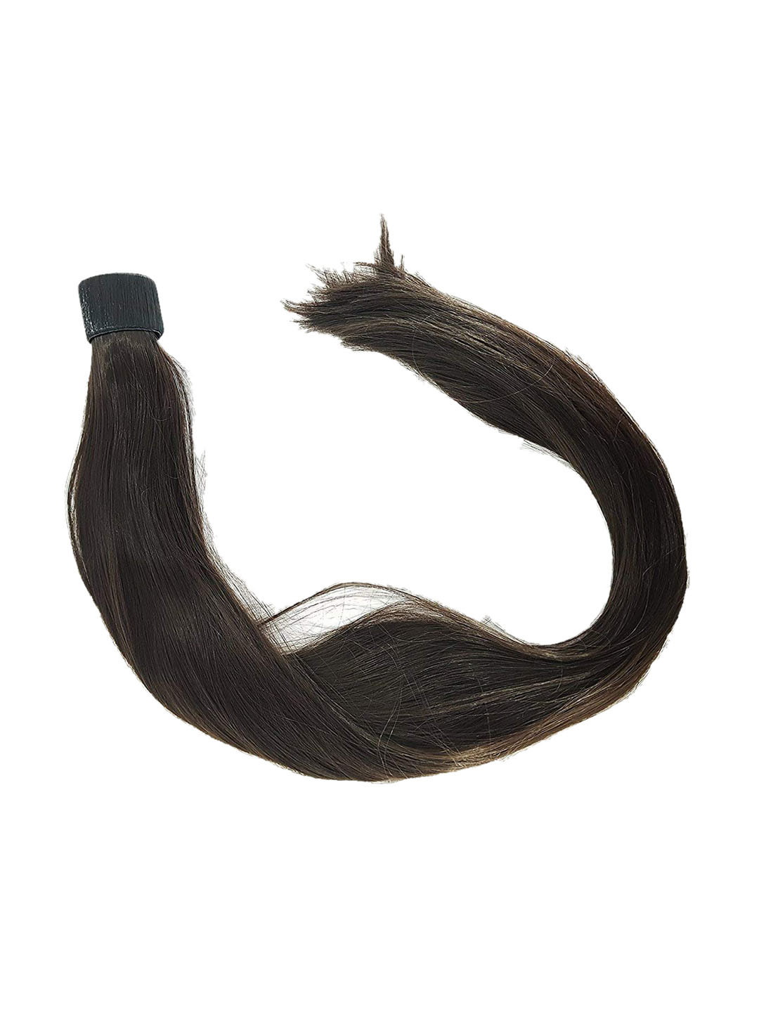 CHRONEX 24 Inch Wrap Around Ponytail Hair Extension - Brown