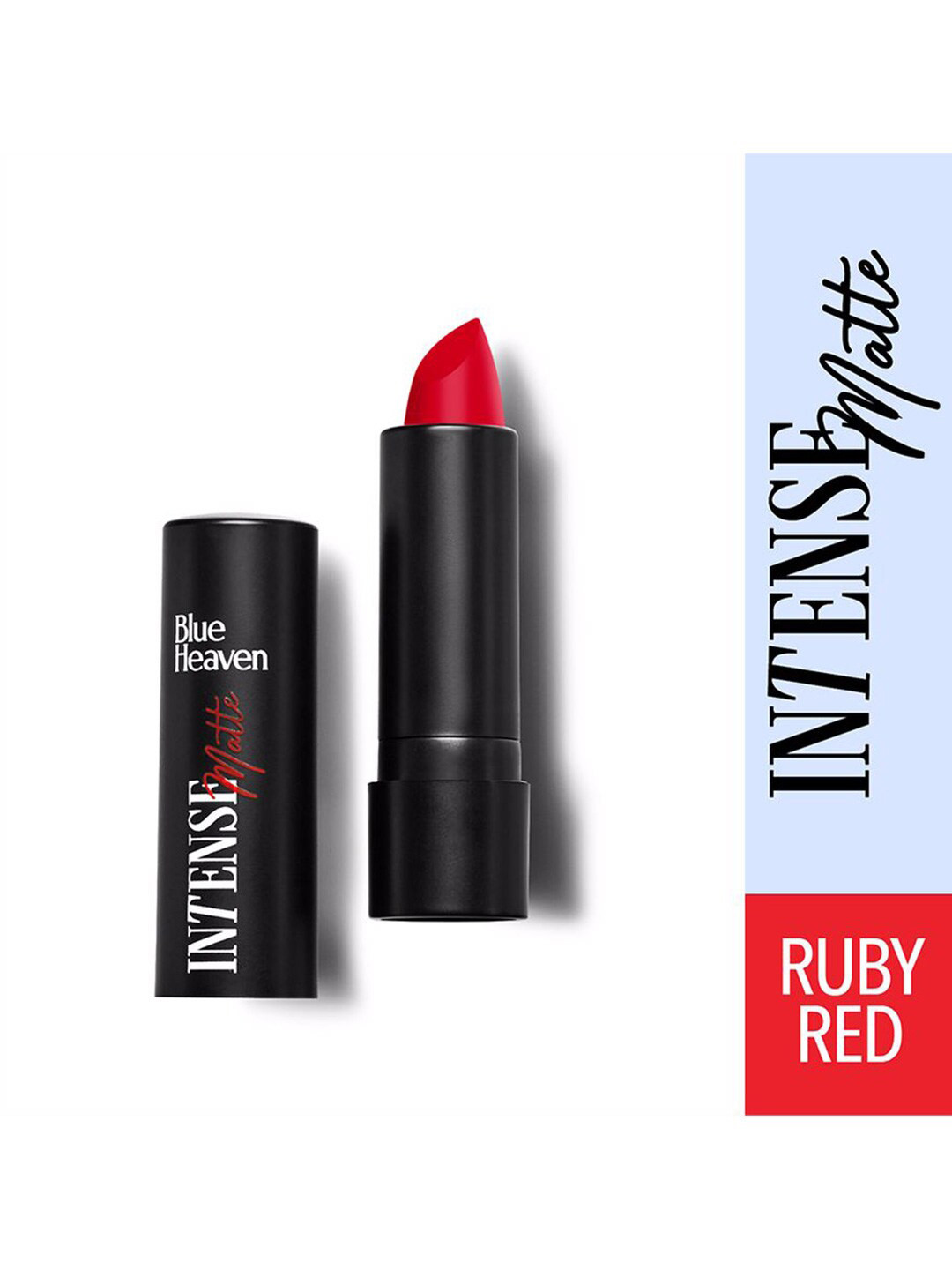 Blue Heaven Intense Matte Moisturising Lipstick 4g - Ruby Red