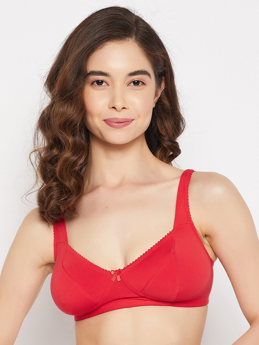 Clovia Non-Padded Non-Wired Cotton Full Cup Bra