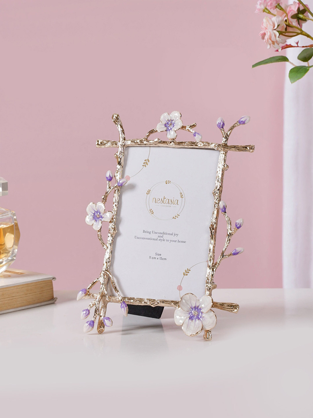 Nestasia Gold Floral La Nature Photo Frame