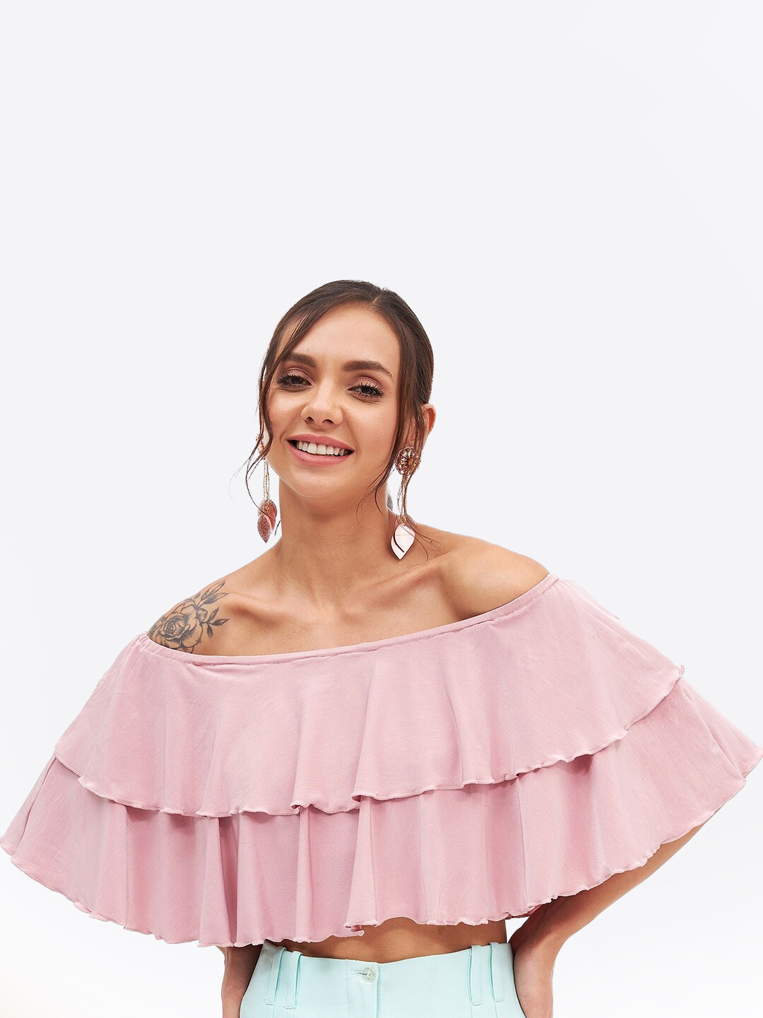 Kibo Off-Shoulder Bardot Top