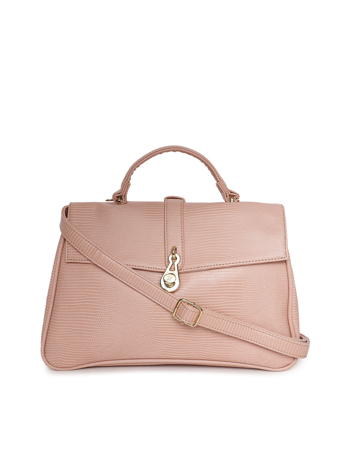 Beverly Hills Polo Club Animal Textured Crossbody Bag