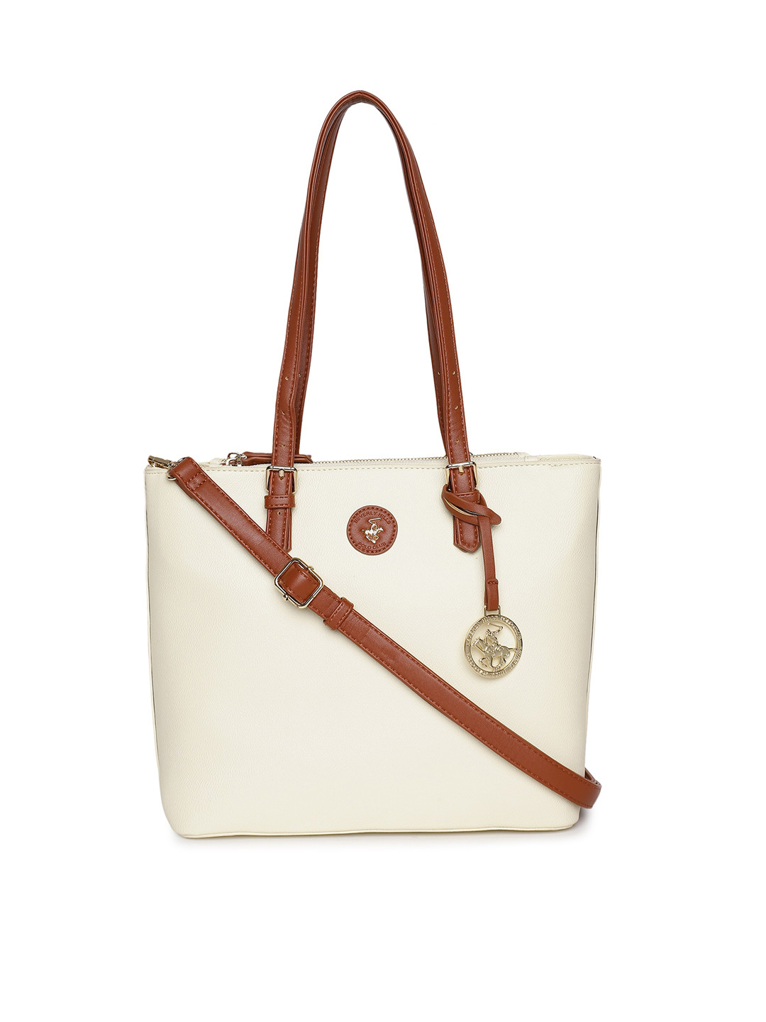 Beverly Hills Polo Club Shoulder Bag with Detachable Strap