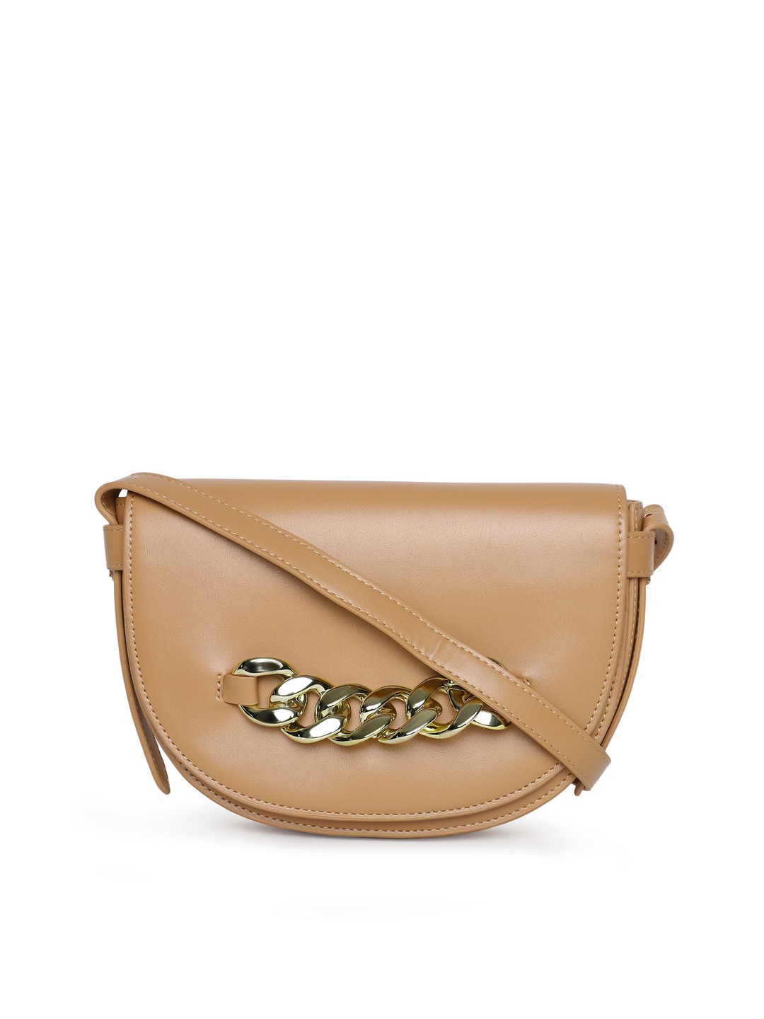 Beverly Hills Polo Club Embellished Genuine Leather Sling Bag