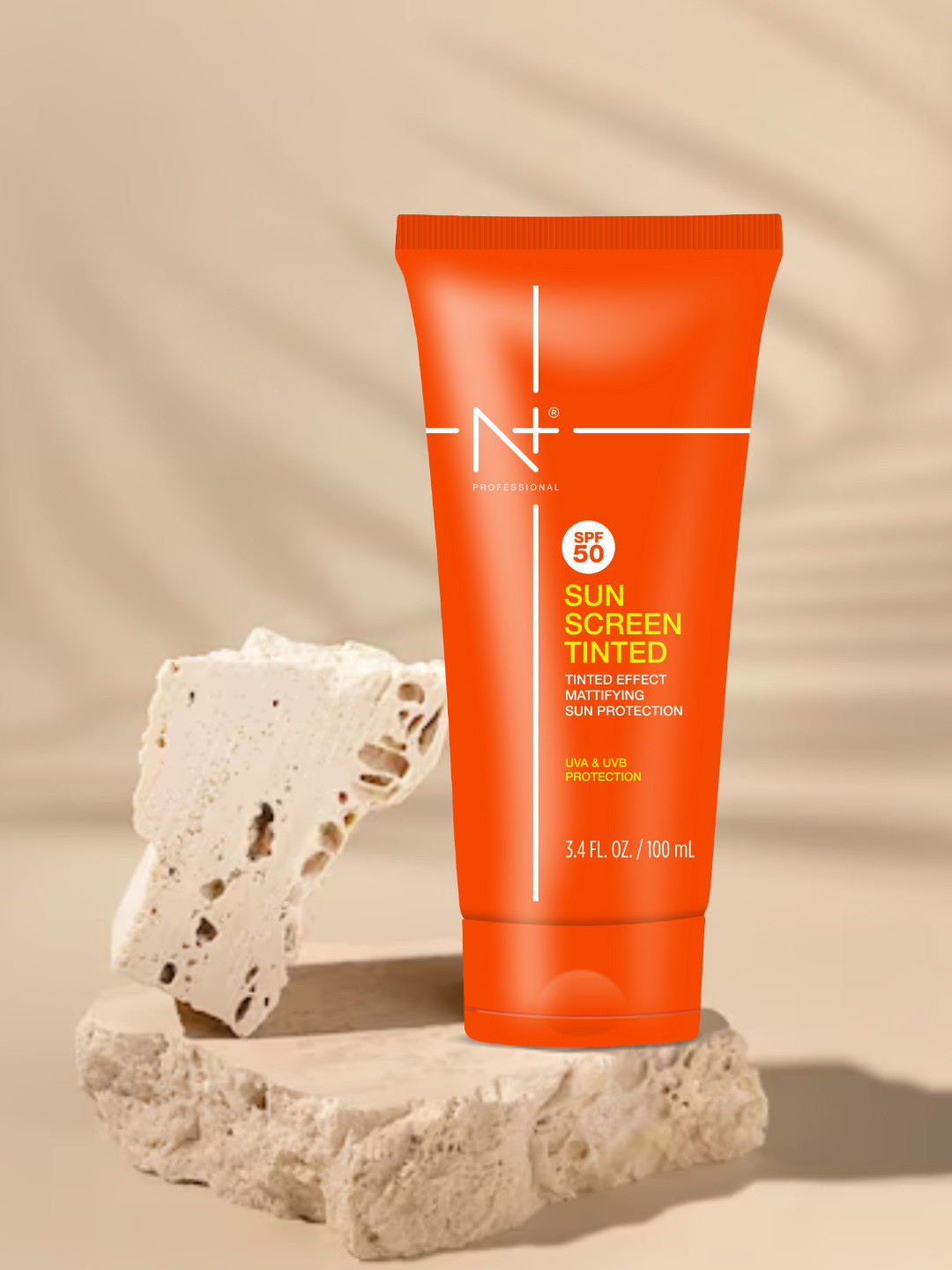 N Plus Professional SPF 50 Mattifying Sun Protection Tinted Sunscreen - 100 ml