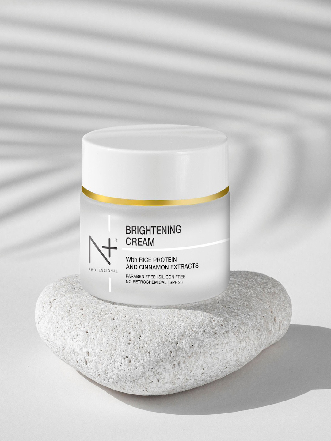 N Plus Professional Rice Protein & Cinnamon Extracts Brightening Cream 50gm