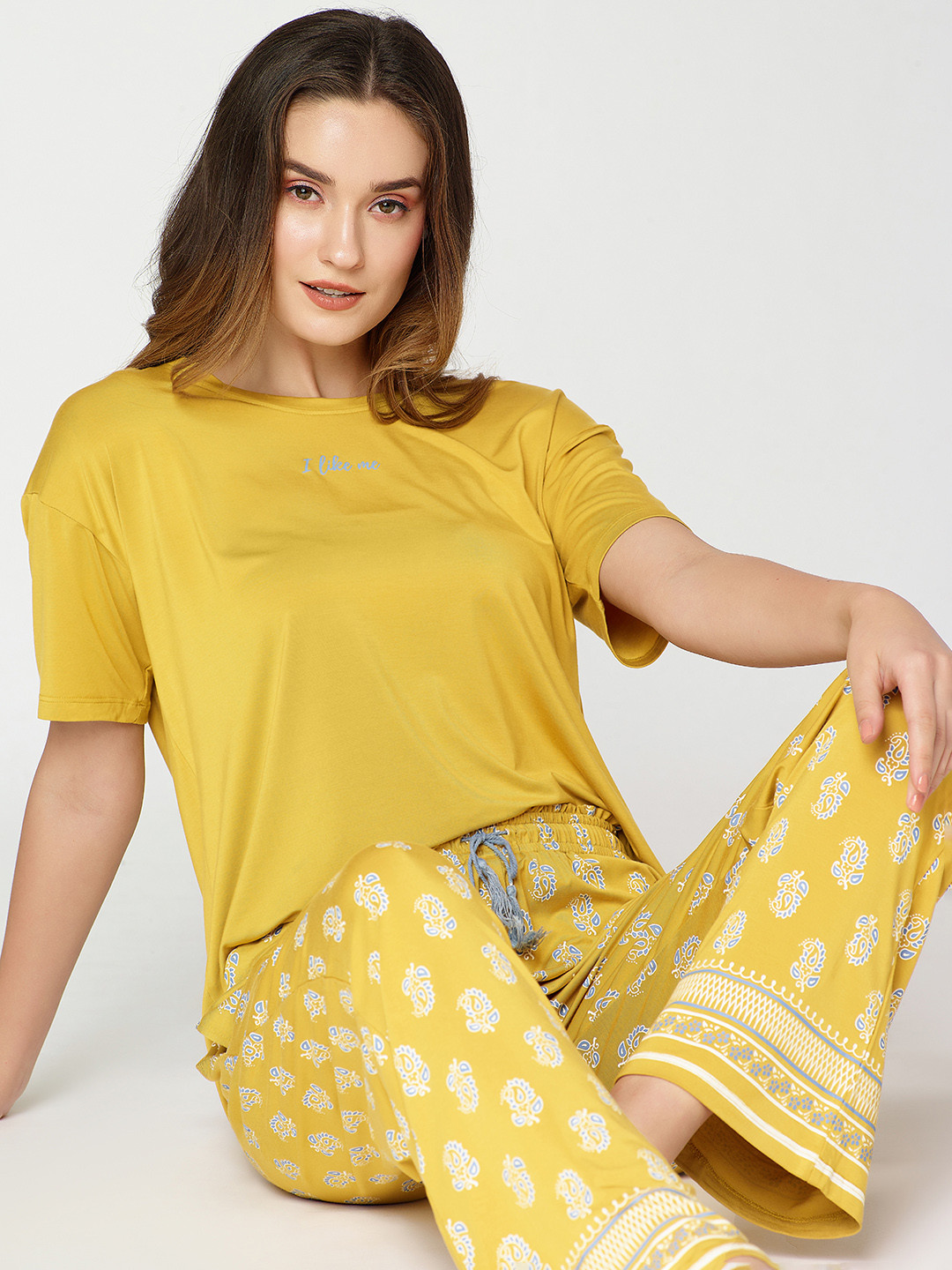 I like me Women Short Sleeves Night suit