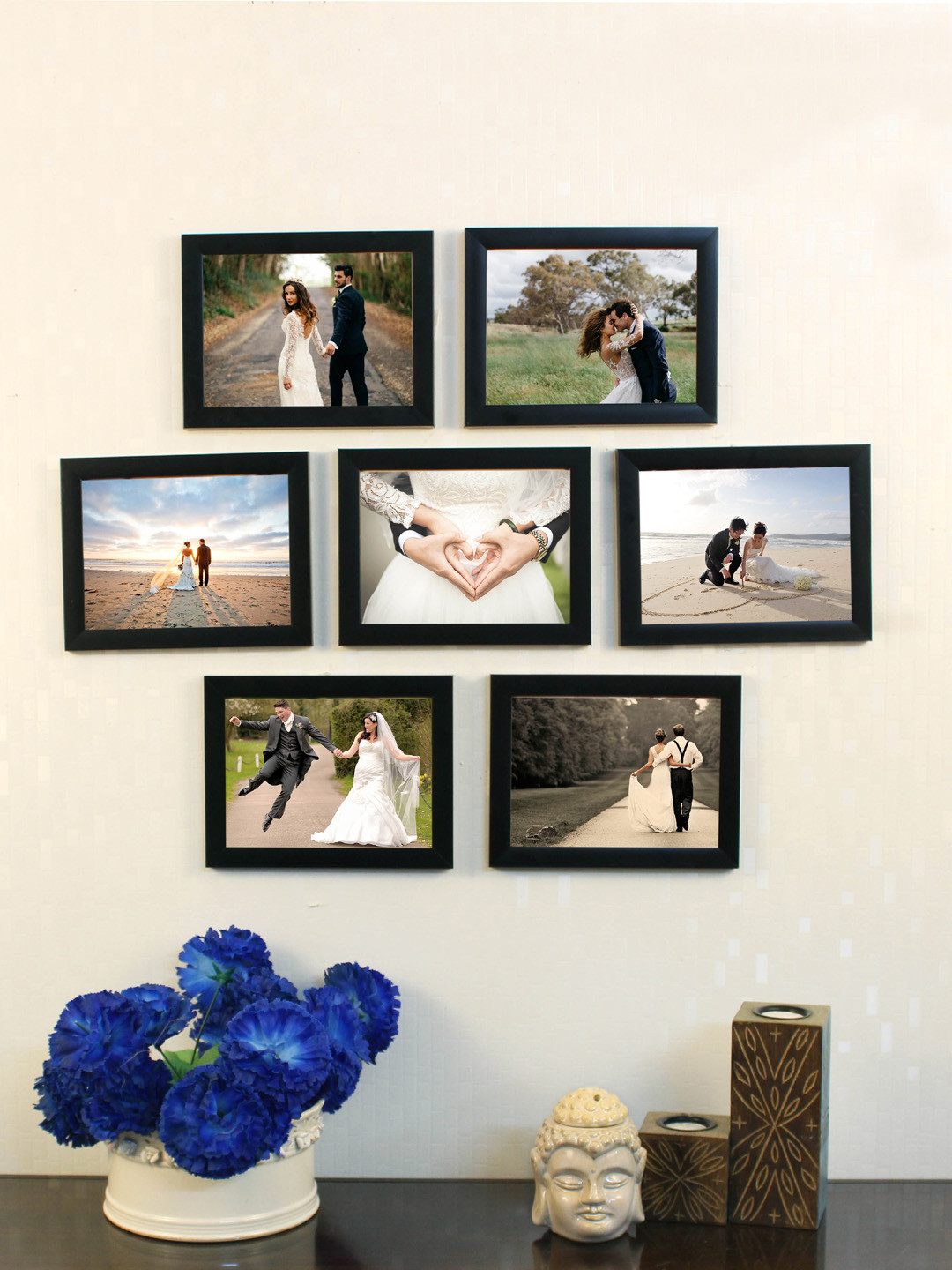 Art Street Set of 7 Photo Frames
