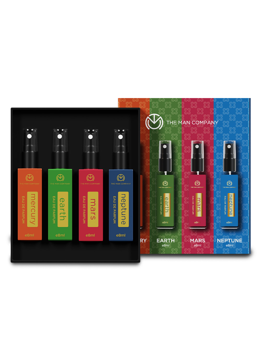 THE MAN COMPANY Miniature Set of 4 Galaxy Eau De Parfum - 8 m each