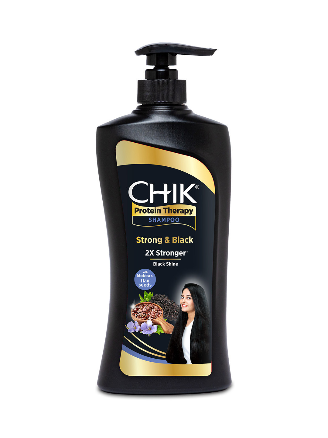 CHIK PROTEIN SOLUTIONS Protein Solution Thick & Glossy Shampoo with Badam - 650 ml