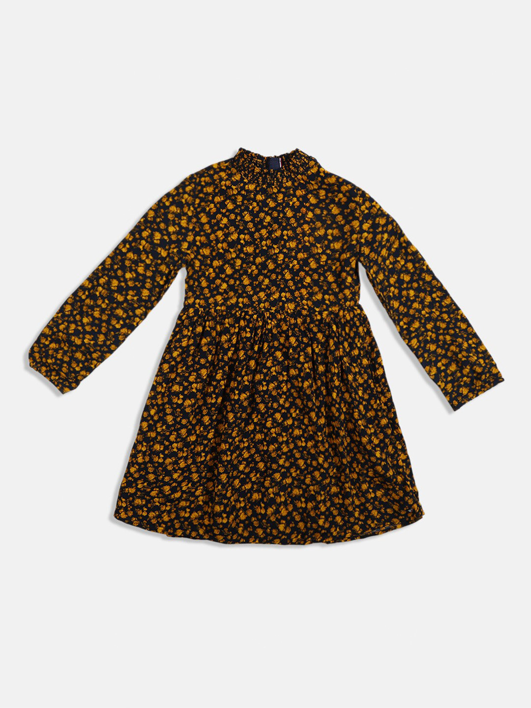 Tommy Hilfiger Girls Floral Printed Fit and Flare Dress