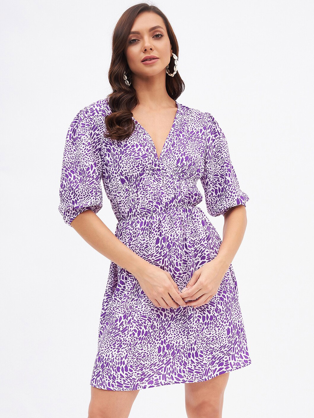 Kibo Animal Printed Dress