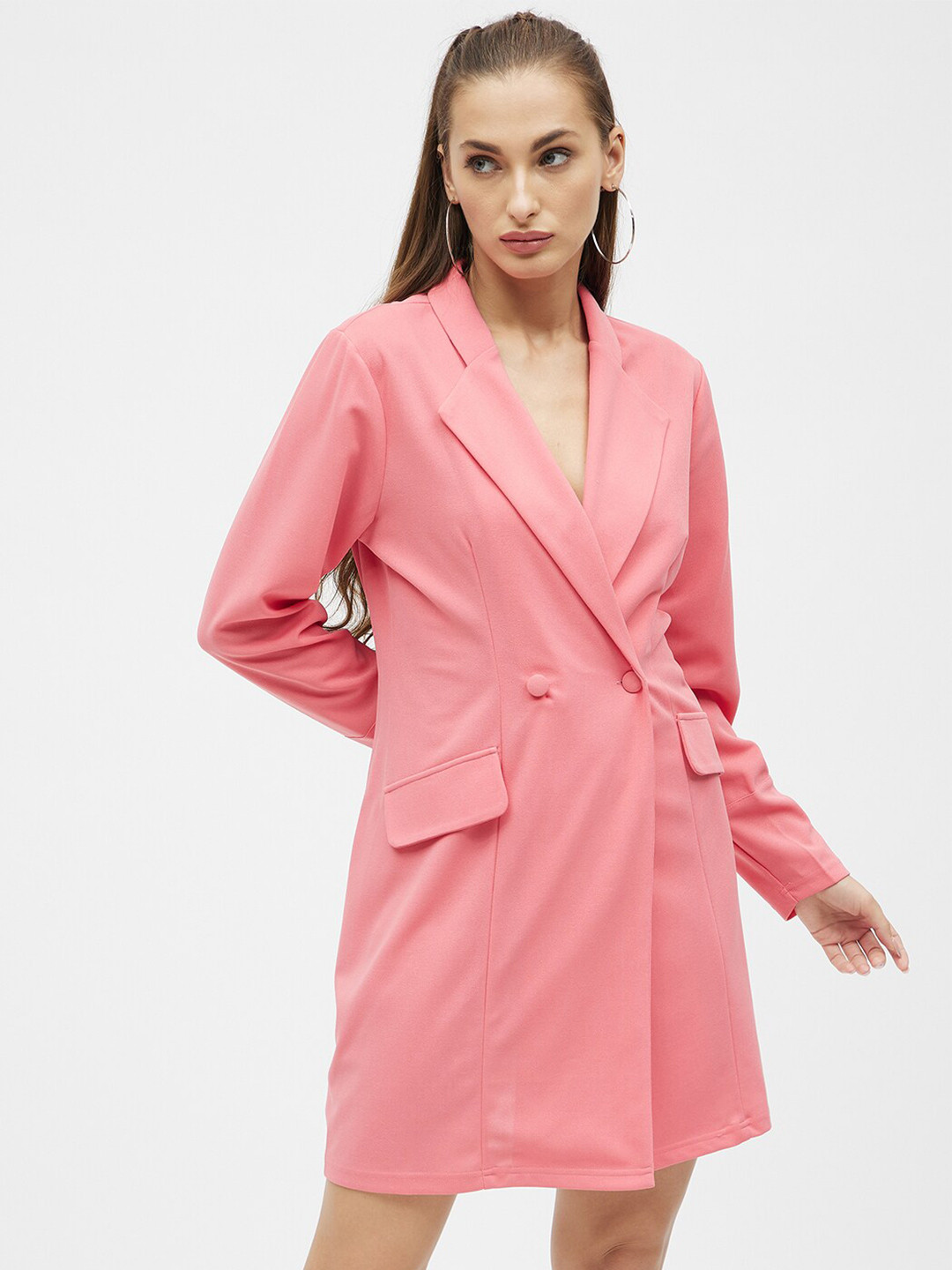 Kibo V Neck Wrap Dress