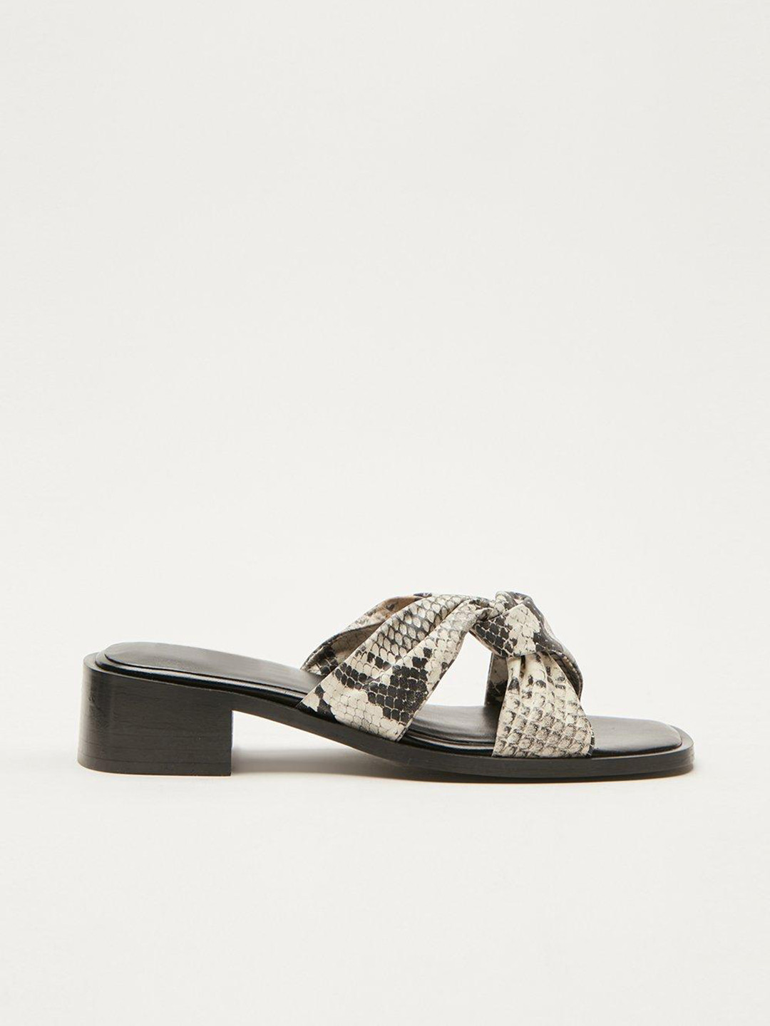 DOROTHY PERKINS Snake Skin Printed Leather Wedge Heels
