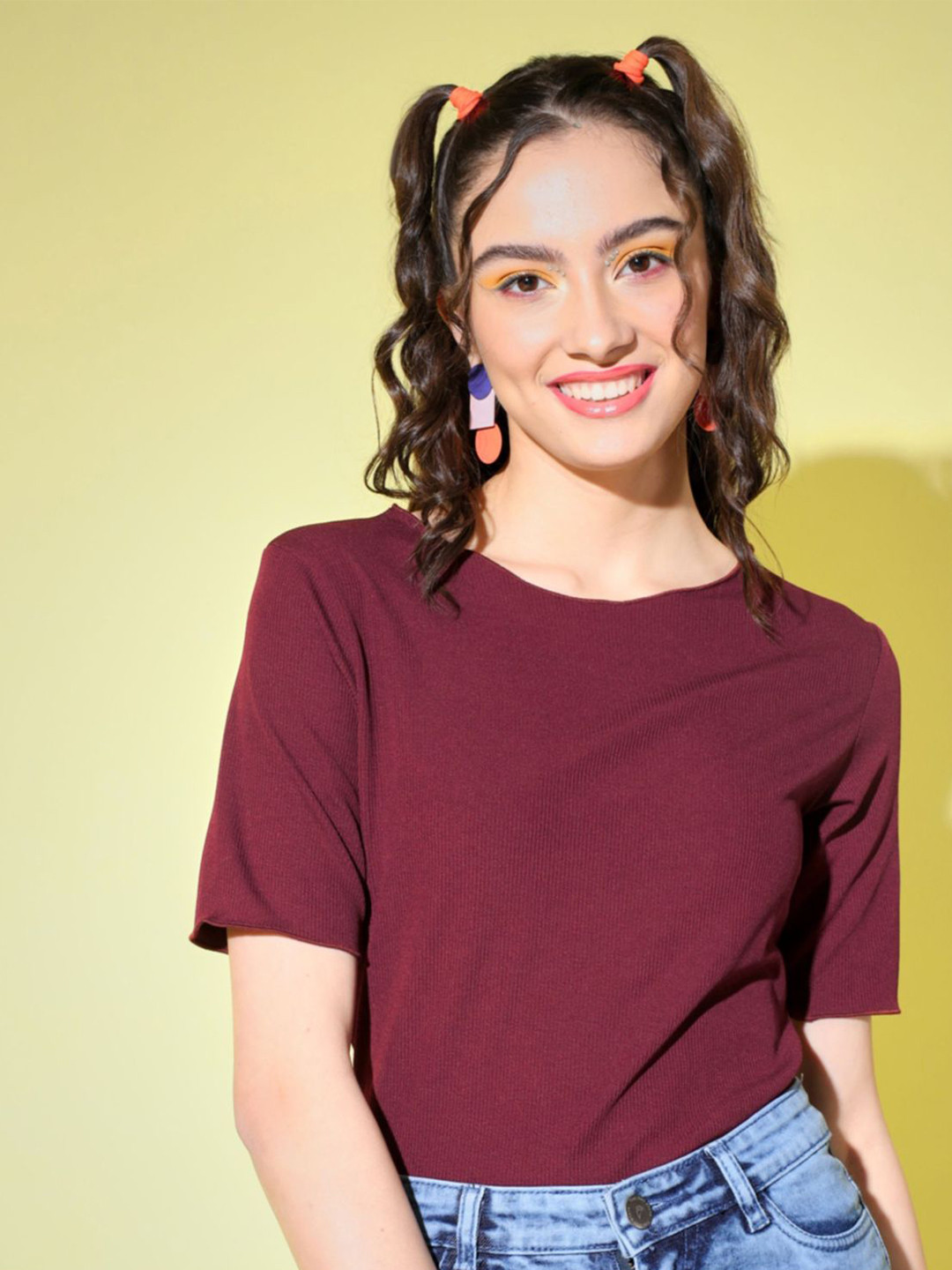 Shopping Queen Round Neck Top