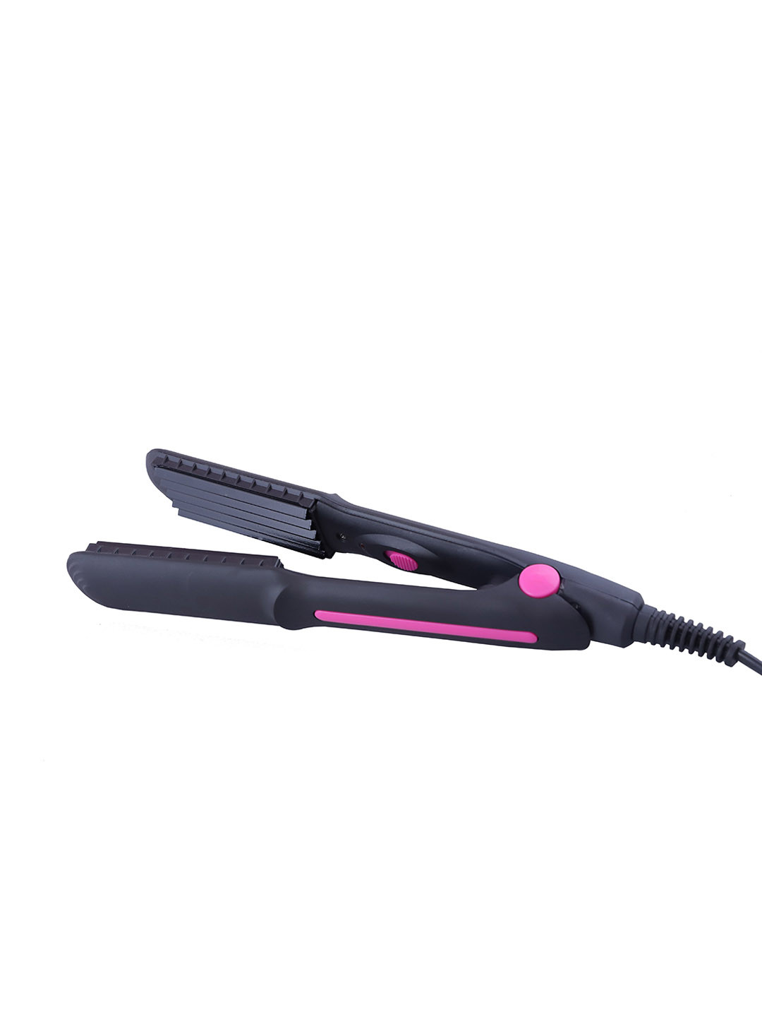 NIRVANI Professional Slim Hair Straightener Crimping Machine - Black