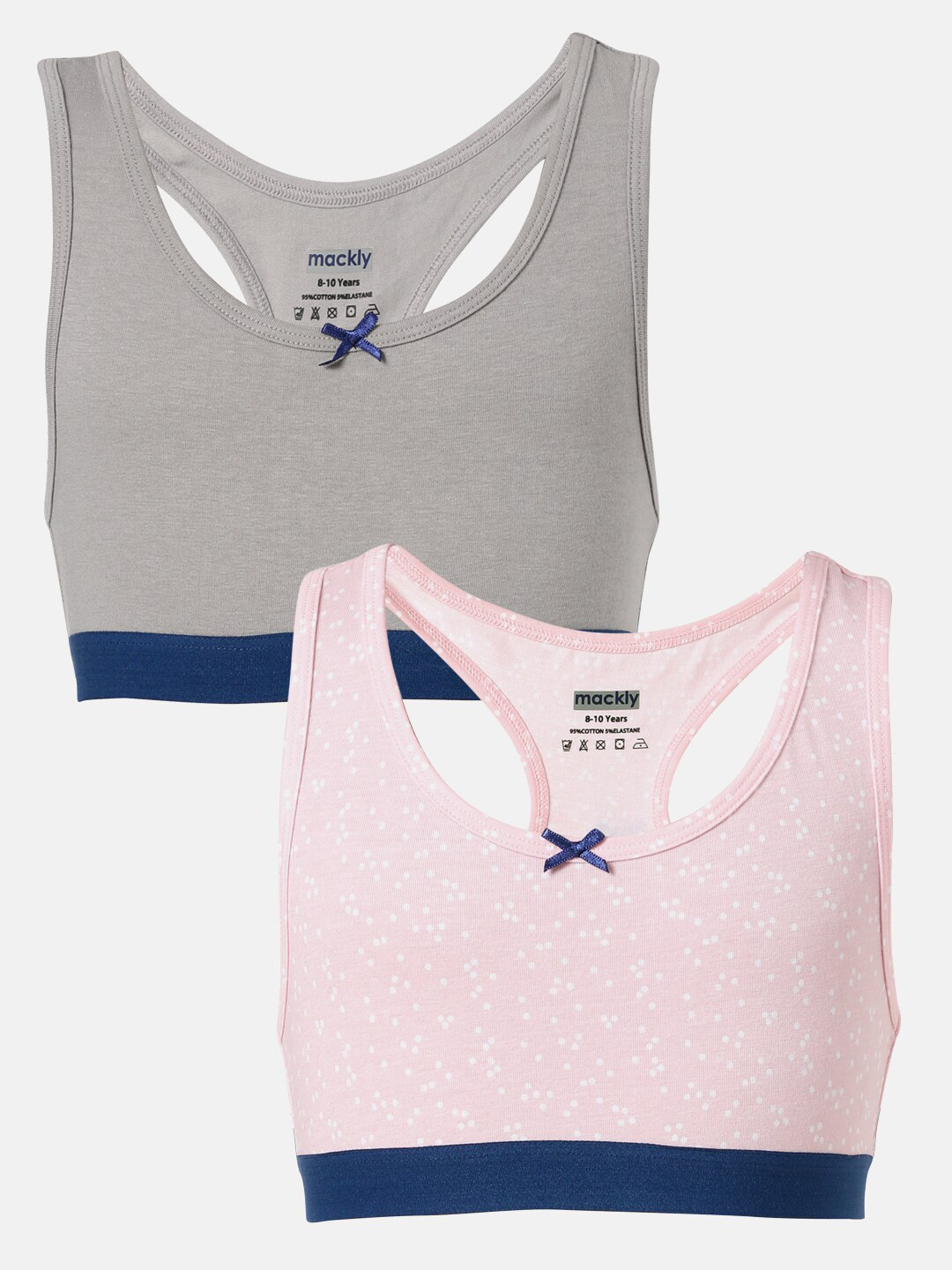 mackly Pack Of 2 Beginners Bra