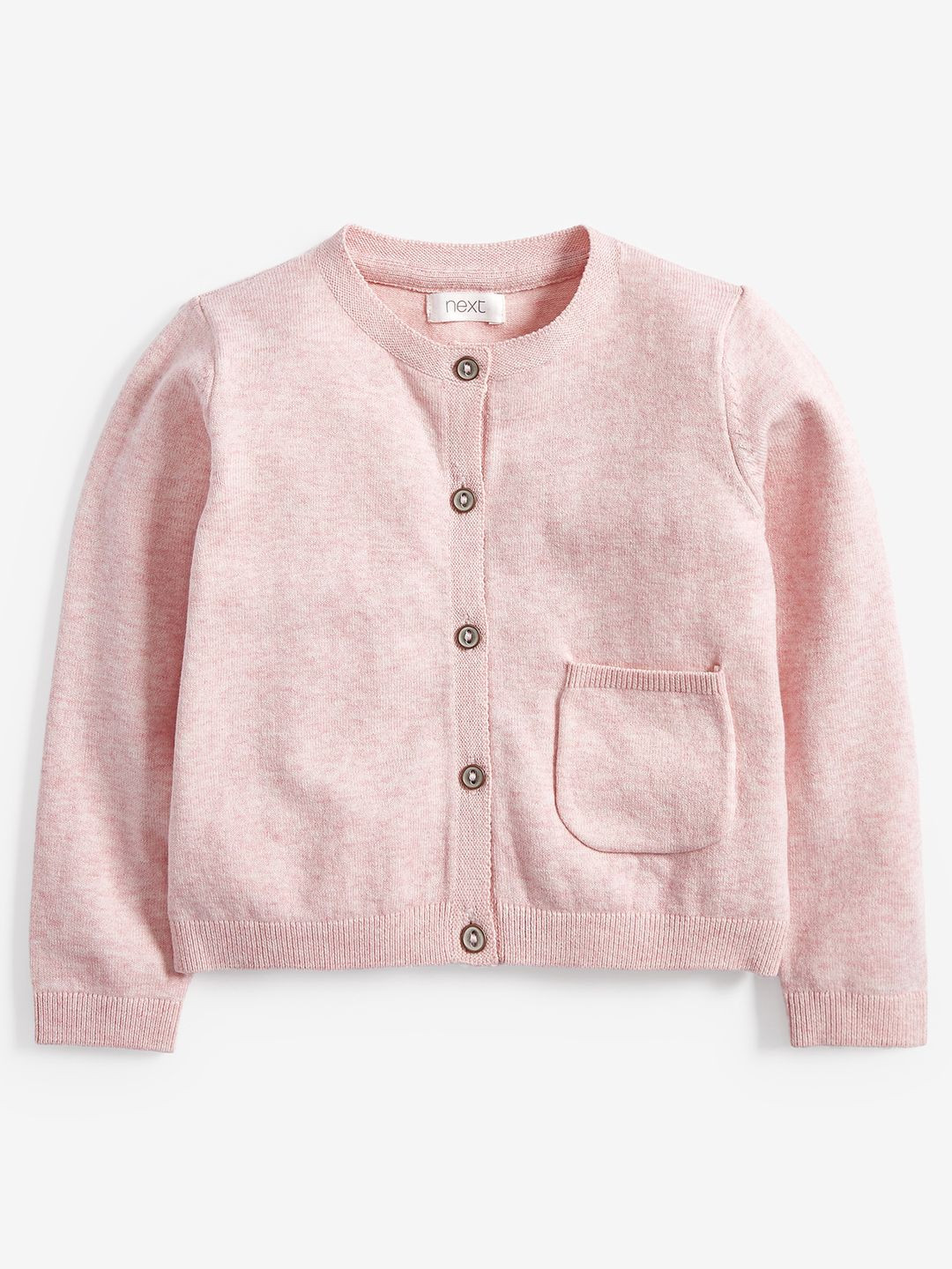 NEXT Girls Ribbed Detail Cardigan