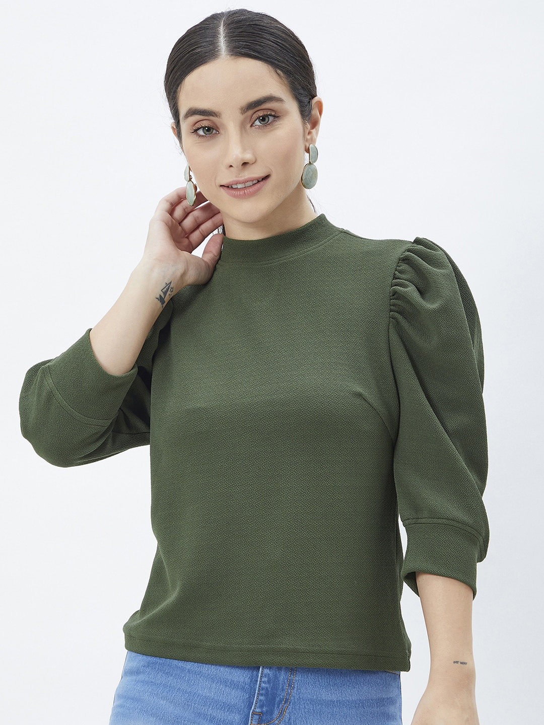 Kibo Puffed Sleeve Top
