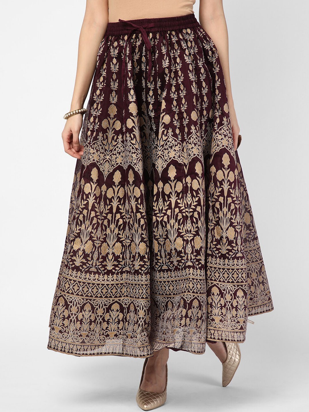 Myntra on sale ethnic skirts