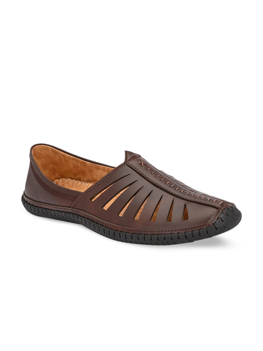 CARLO ROMANO Men Perforations Mojaris