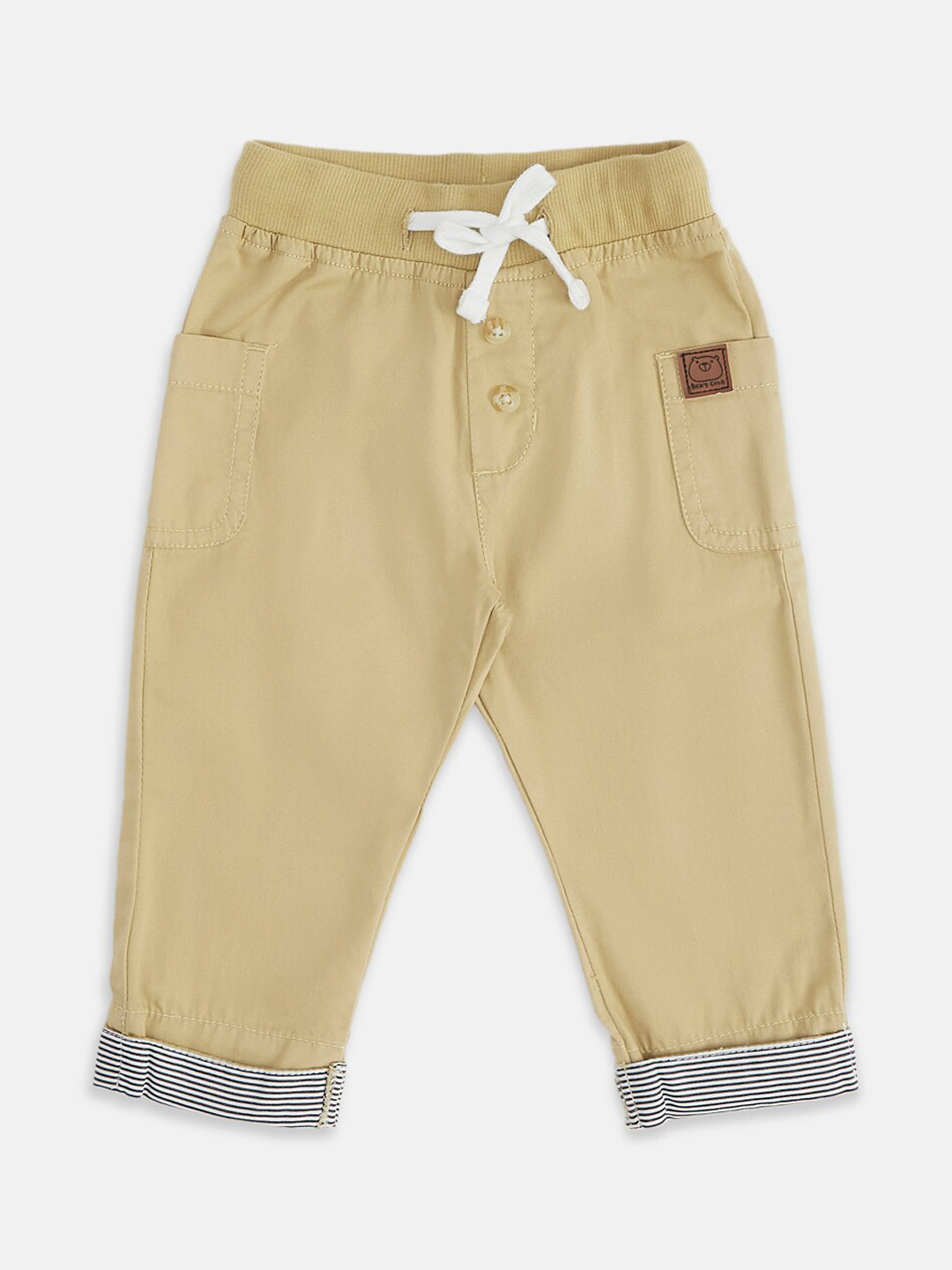 Pantaloons Baby Boys Cotton Trousers