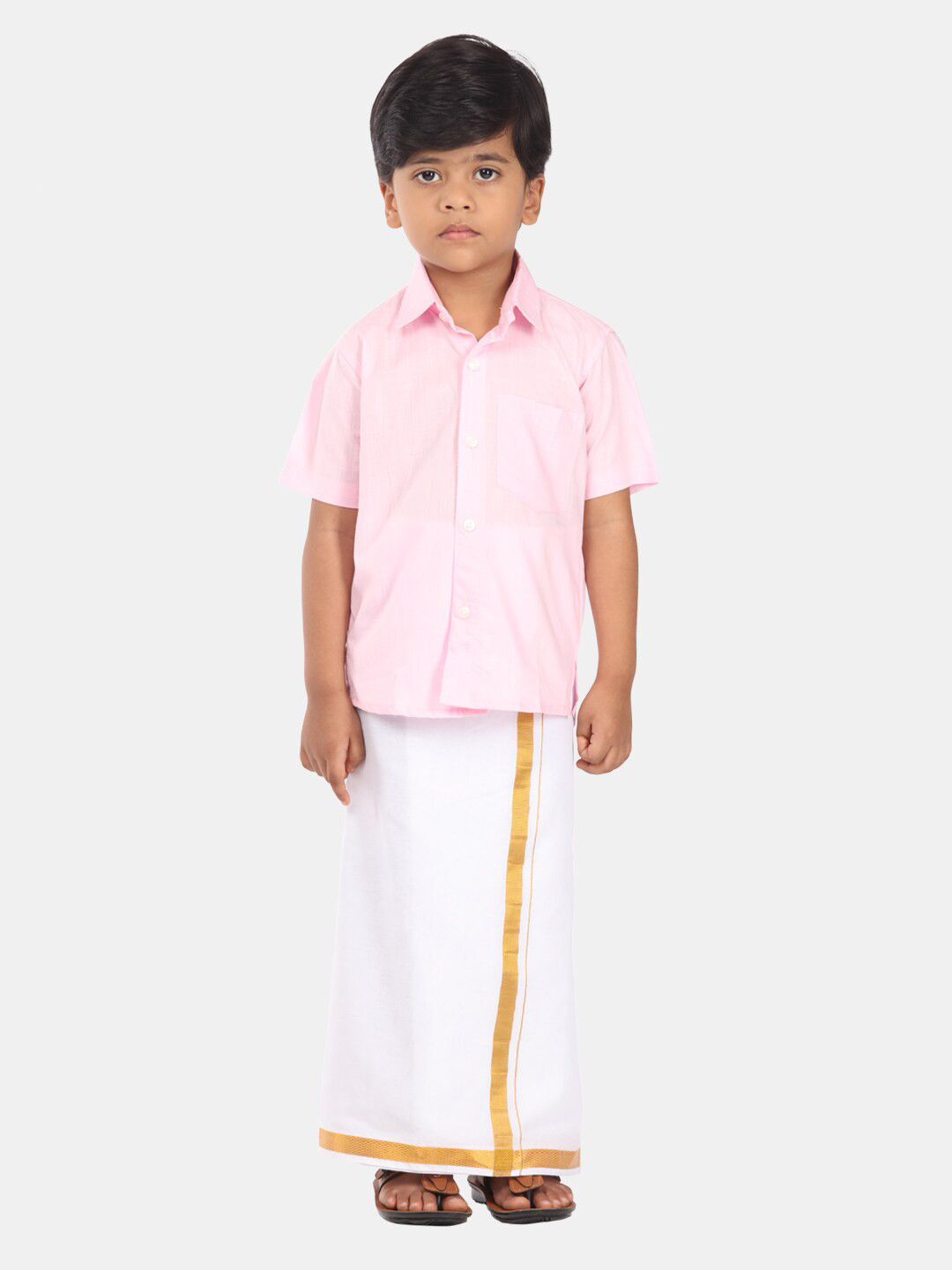 Sethukrishna Boys Pure Cotton Clothing Set