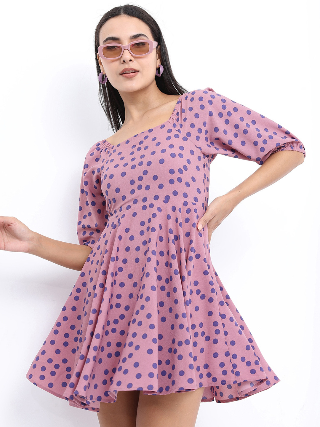 KETCH Printed Mini Dress