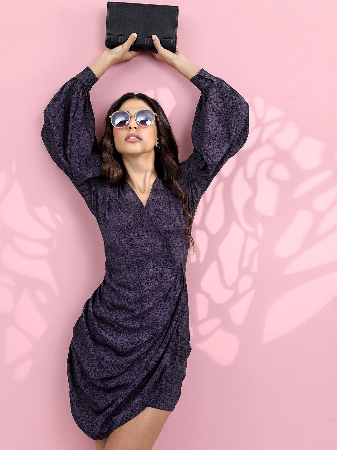 Tokyo Talkies V-Neck Sheath Dress
