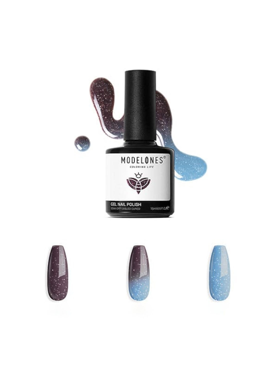 Modelones Thermal Inspire UV Gel Nail Polish 7 ml - In The Getaway Car MD 1176