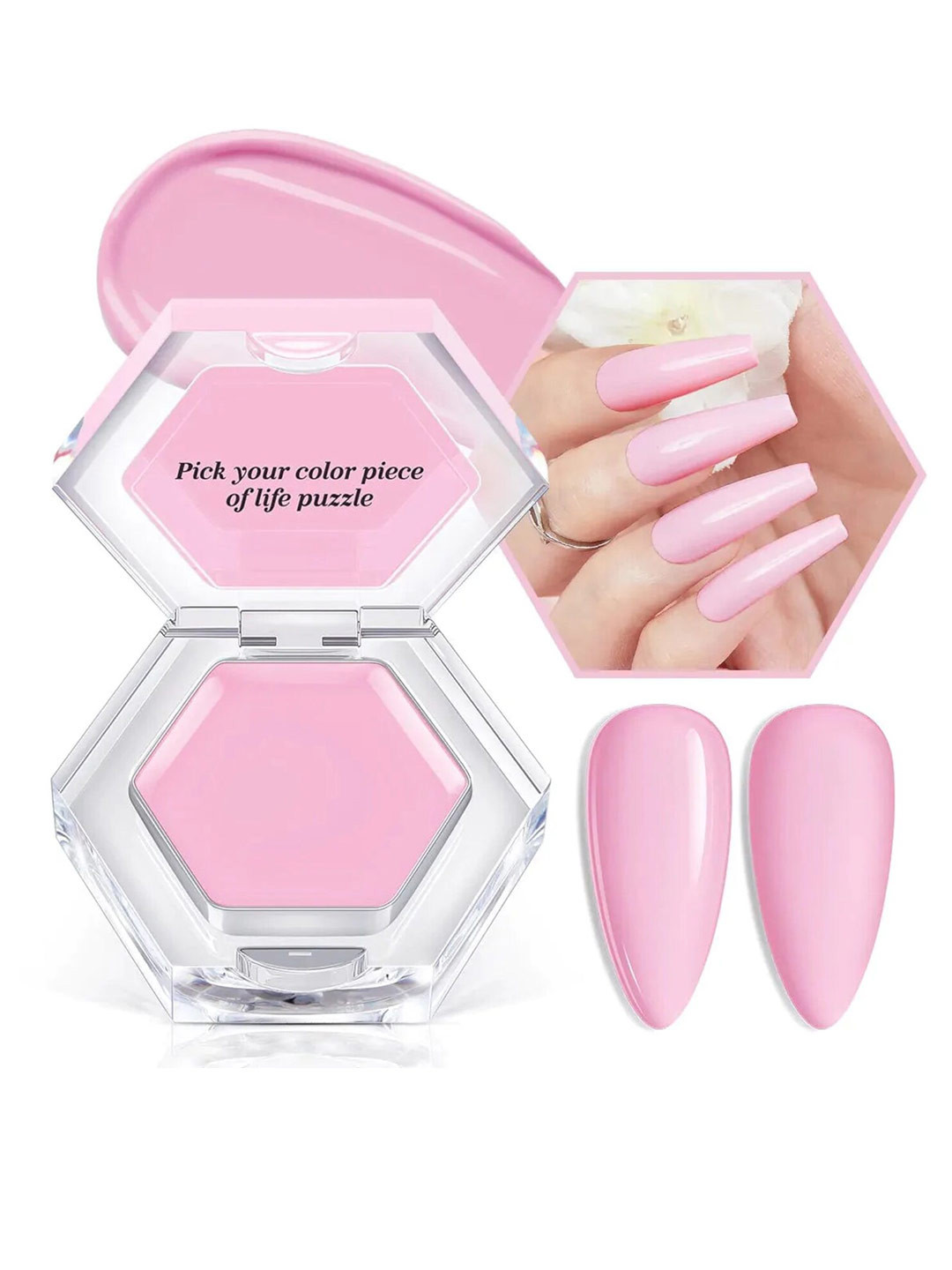 Modelones Colouring Life Long Lasting Cream UV Gel Nail Polish 3 gm - Shade B101090025A