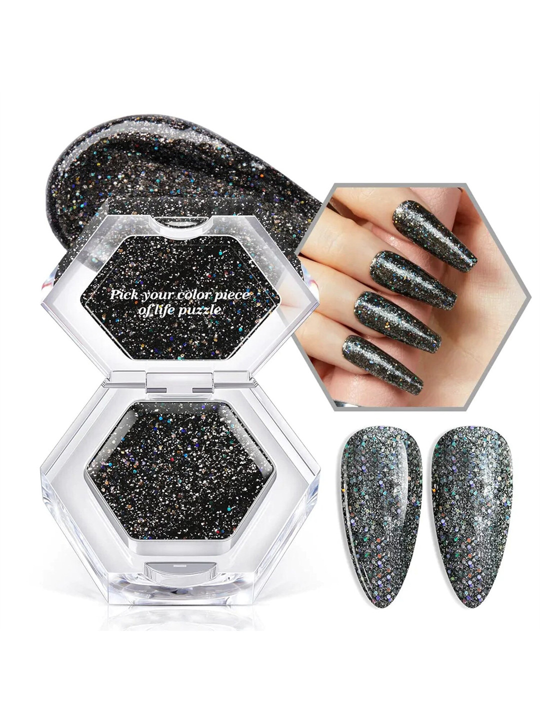 Modelones Single Solid Cream Gel Polish Color Cube 3 g - Romantic Night