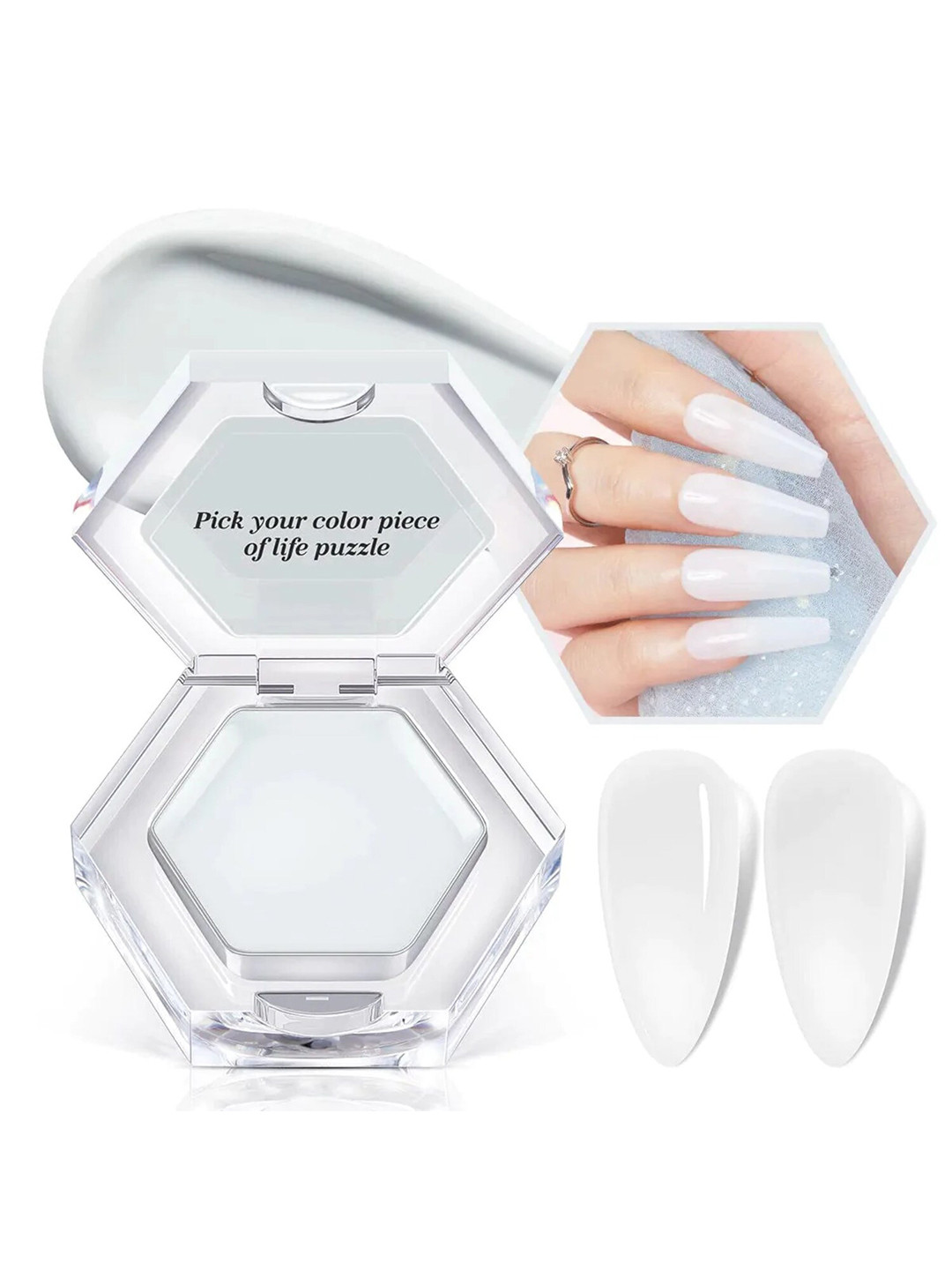 Modelones Single Solid Cream Light to Cure UV Gel Polish - 3gm