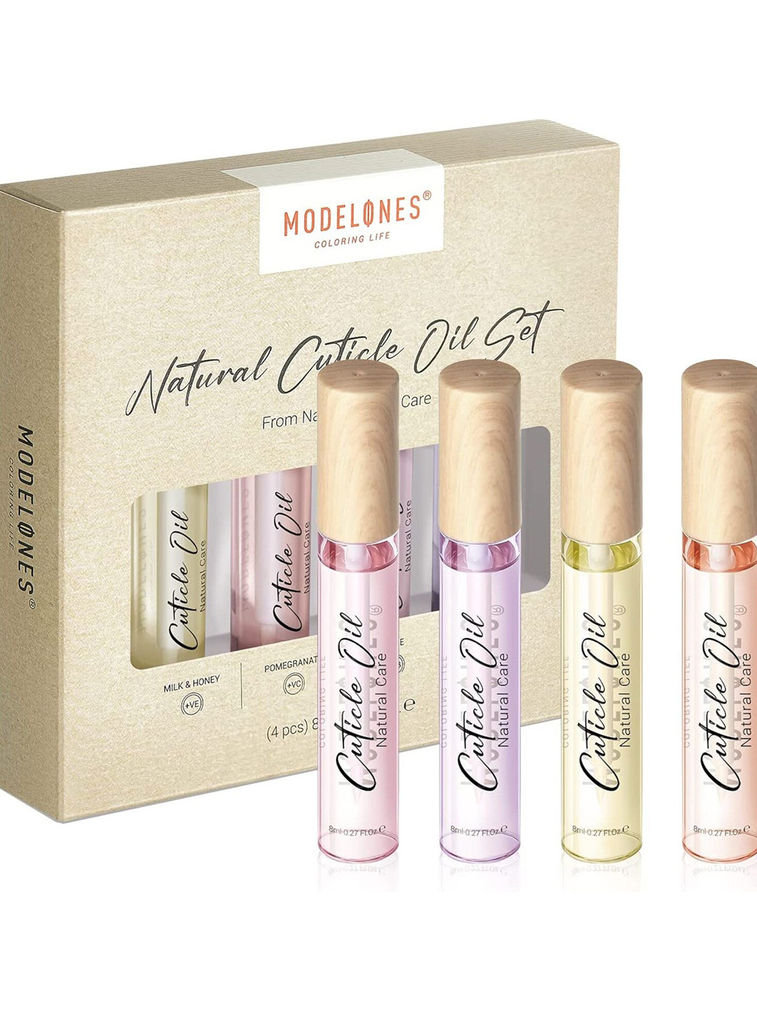 Modelones 4 Smell Nail Cuticle Revitalizing Oil Pen- 8ml Each