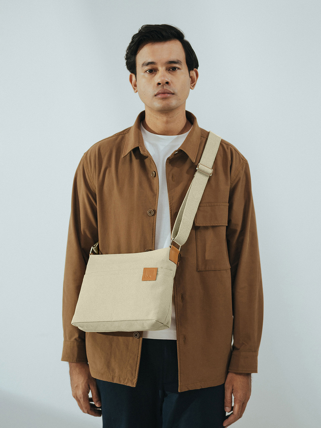 DailyObjects Colourblocked Structured Crossbody Bag