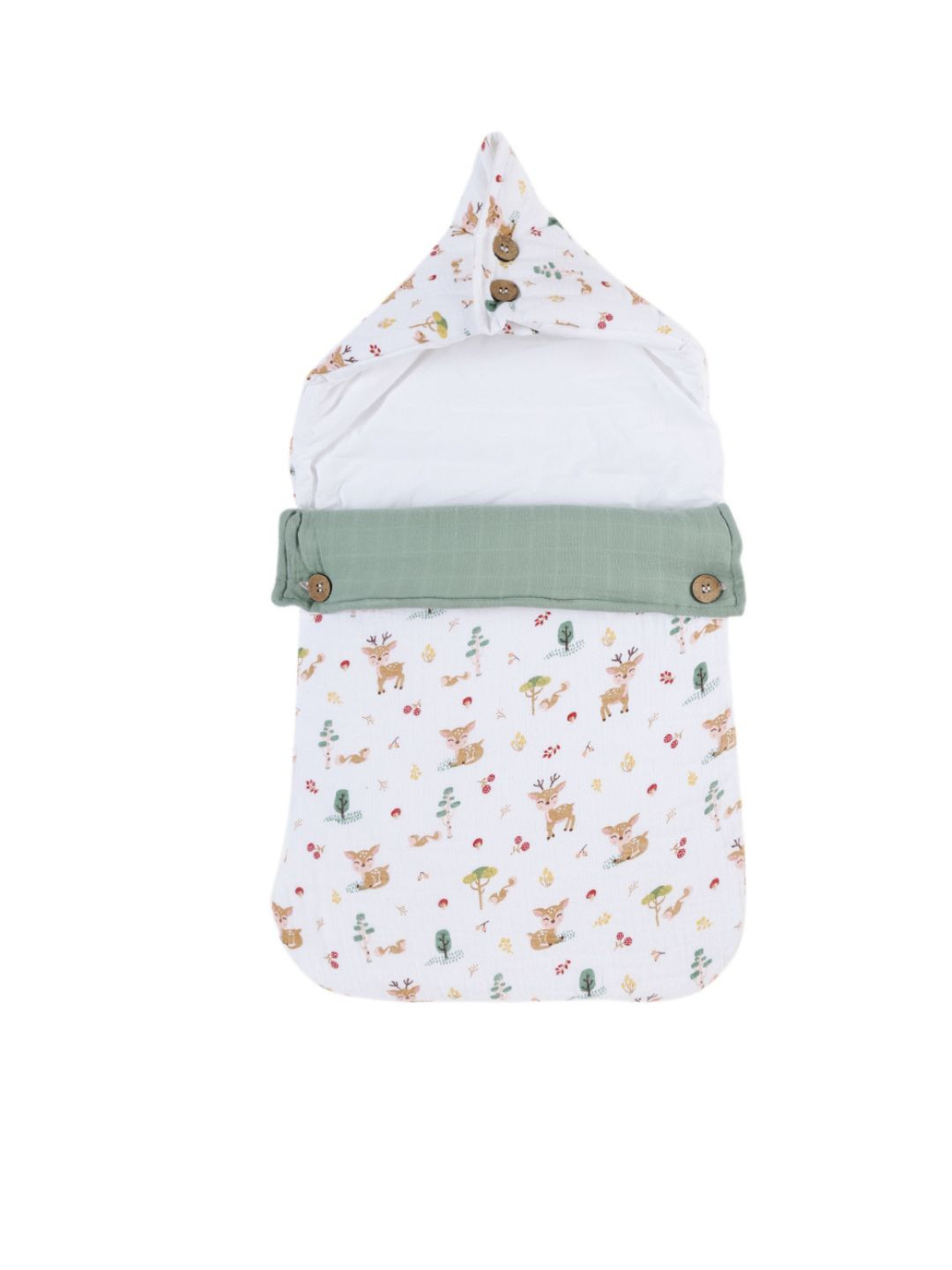 haus & kinder Whimsical Woodland Infants Printed Baby Carrier Nest cum Sleeping Bag